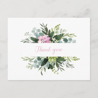 Brautparty Vielen Dank Postkarte