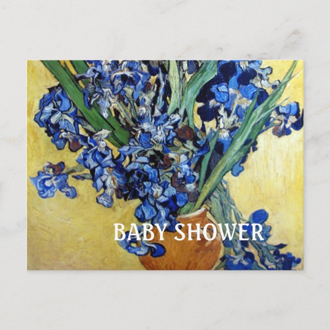 Brautparty. Vincent van Gogh Einladungspostkarte (Vorderseite)