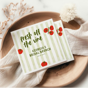 Brautparty "Vine Tomato" Serviette
