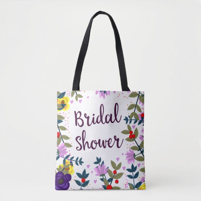 Brautparty Vintage Blume (Vorderseite)