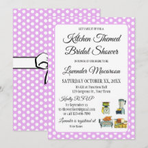Brautparty Vintage Polka Punkte Schleifen Lavendel