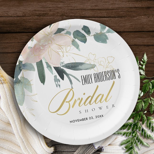 BRAUTPARTY WASSERFARBE PAPPTELLER (Von Creator hochgeladen)