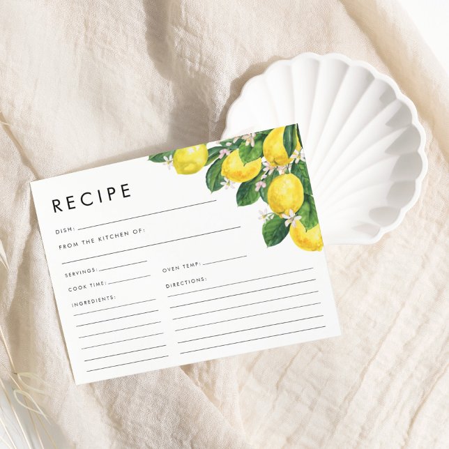 Brautparty Wasserfarbe Zitrone Rezept (Watercolor Lemon Bridal Shower Recipe)