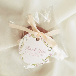 Brautparty Wasserfarben Geschenkanhänger