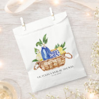 Brautparty "Watercolor Mediterranean Basket"