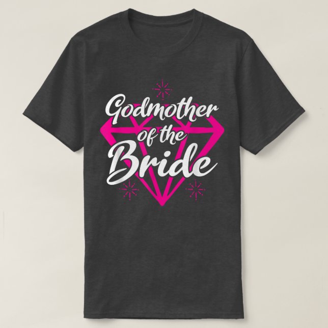 Brautparty Wedding Bride Godmutter 125 T-Shirt (Design vorne)