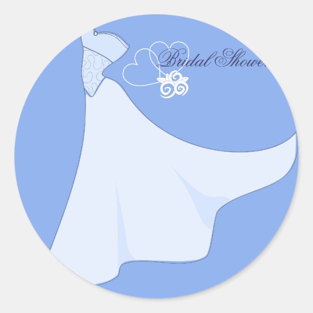 Brautparty Wedding Dress Sticker (Vorderseite)