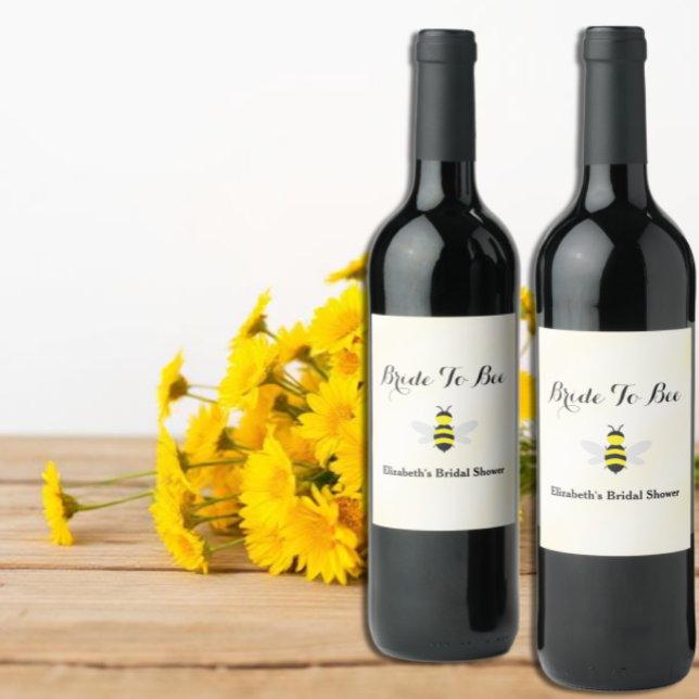 Brautparty Weinetikett (Von Creator hochgeladen)