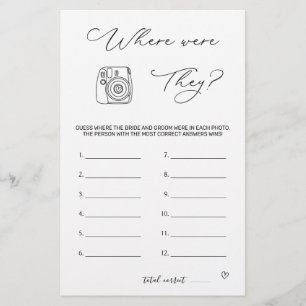 Brautparty, wo sie waren briefpapier