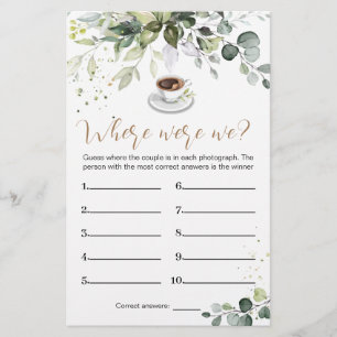 Brautparty, wo wir Kartenspiel-Flyer waren Flyer