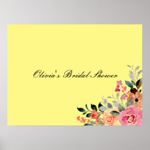 Brautparty Yard Sign Poster