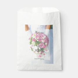 Brautpavillon Blume Geschenktütchen