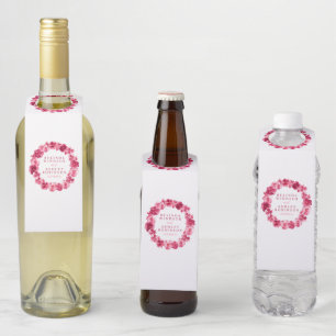 Brautpavillon Flaschenanhänger