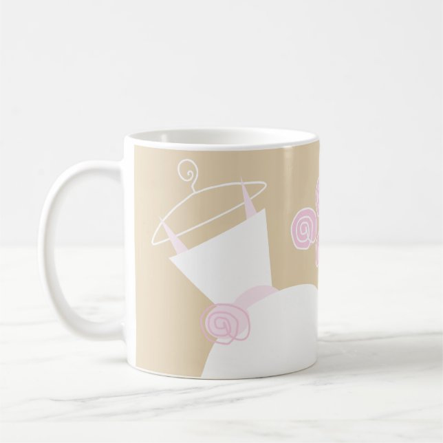 Brautpavillon "Mutter der Braut" Kaffeetasse (Links)