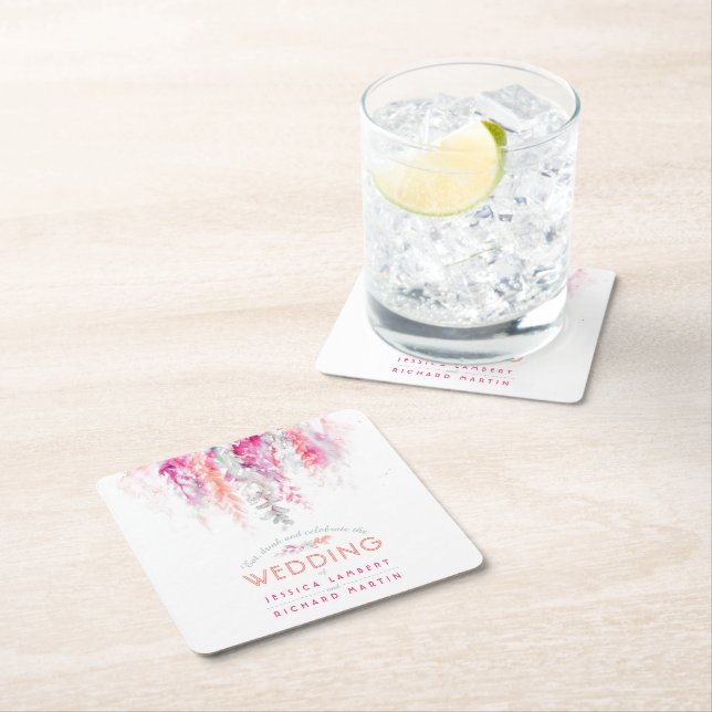 Brautpavillon Rechteckiger Pappuntersetzer (Vor Ort)