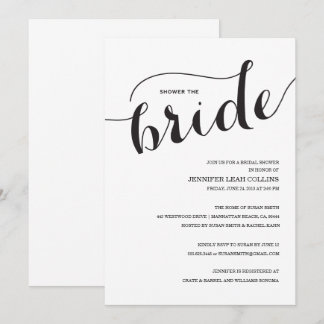 Brautschauer-Skript Hochzeitseinladung Einladung