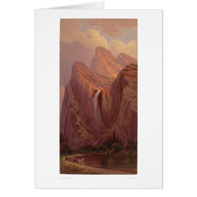 Brautschleier-Fall, Yosemite-Tal (0128A) (Vorne)