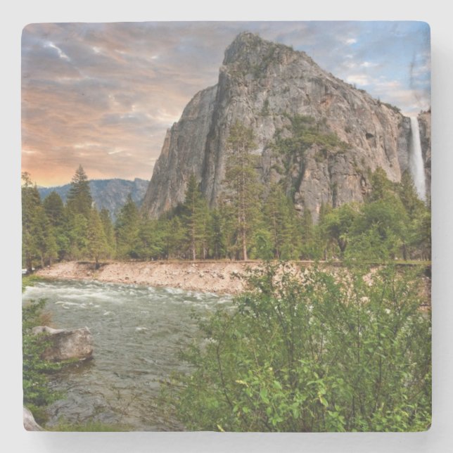 Brautschleier-Fälle Steinuntersetzer (Vorderseite)