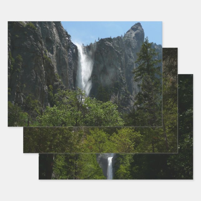 Brautschleierfall im Yosemite-Nationalpark Geschenkpapier Set (Set)