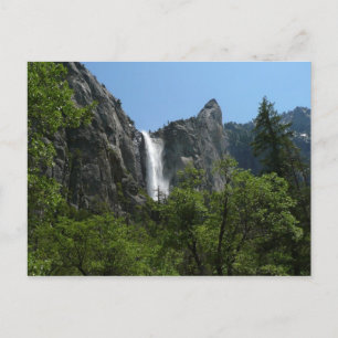 Brautschleierfall im Yosemite-Nationalpark Postkarte