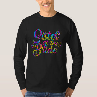 Brautschwester Hochzeitstipendiat T-Shirt Mutter