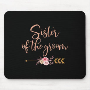 Brautschwestern-Geschenk zur Hochzeitsfeier des Br Mousepad