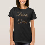 Brautstamm| Rose Goldfolie| T - Shirt<br><div class="desc">Ein großartiges Geschenk für Neugeborene,  Hen und Stag Party,  Bridesmaid und Trauzeuge</div>