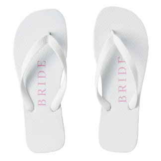 Brautsuite flip flops