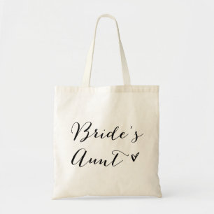 Brauttante Moderne Kalligraphie Tote Bag Tragetasche