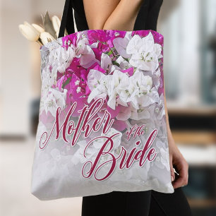 Brauttasche für die Mutter in Rosa und Weiß