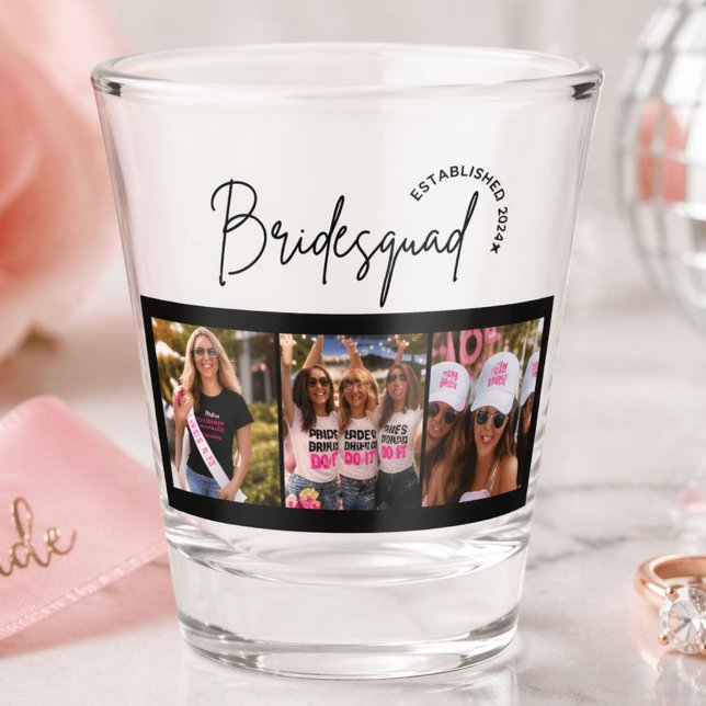 Brauttruppe Personalisiertes Junggesellinnenabschi Schnapsglas (Von Creator hochgeladen)