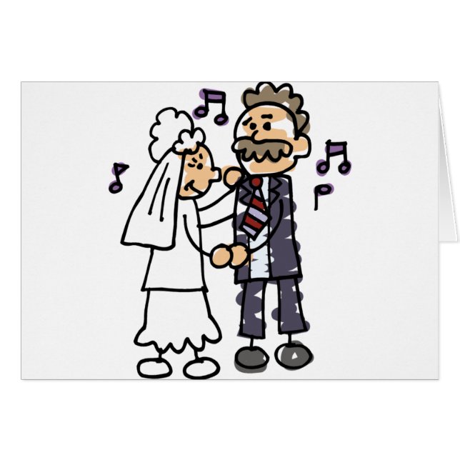 Brautttanze mit Vatertochter Hochzeitstanz (Vorderseite (Horizontal))