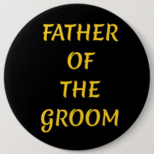 Brautvater des Bräutigams Button
