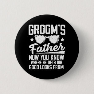 Brautvater-Kostüm Dad Hochzeit Junggeselle Button