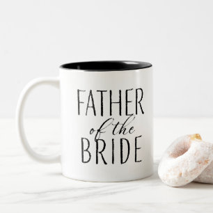 Brautvater Zweifarbige Tasse