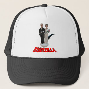 Brautzilla Lustiges Hochzeits-T-Shirt oder Hut Truckerkappe