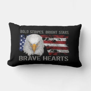 Brave American Hearts Lendenkissen