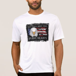 Brave American Hearts T-Shirt