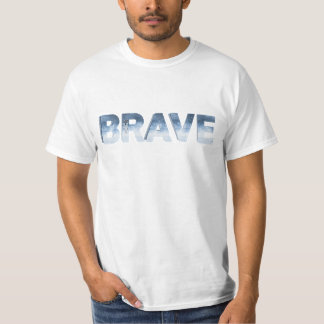 "Brave as a Wolf - 3D B Edition" T-Shirt