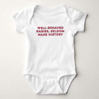 Brave Babys machen keine Geschichte - Pink Baby Strampler