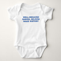 Brave Babys machen selten Geschichte - Blau