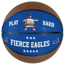 Brave Bald Eagle, die amerikanische Flagge, Star