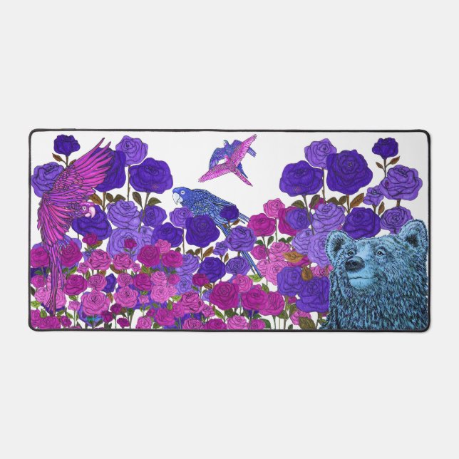 Brave Bear Schreibtischunterlage (Vorderseite)