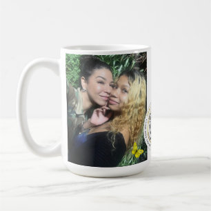 Brave Butterfly sei die Veränderung personalisiere Kaffeetasse