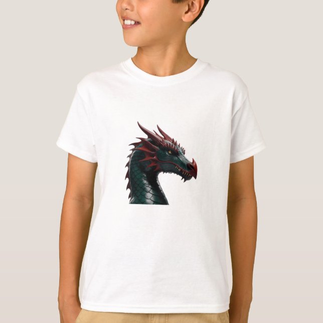 Brave Dragon Hero – Kids T-Shirt Collection (Vorderseite)