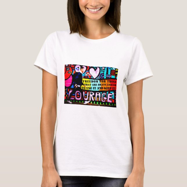 Brave Enough (light) T - Shirt (Vorderseite)