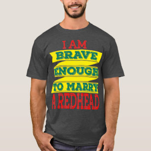 Brave genug Letx27s reflektieren ein Shirt Sprichw