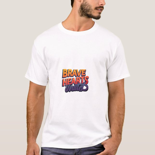Brave Hearts United T-Shirt (Vorderseite)