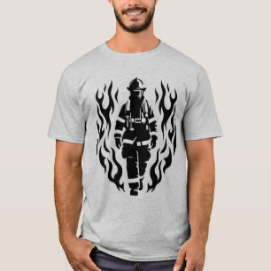 Brave Hero Fireman Feuerwehrmann T-Shirt