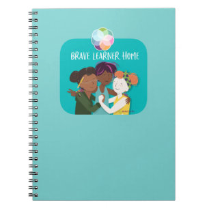 Brave Learner Zuhause Notebook Notizblock